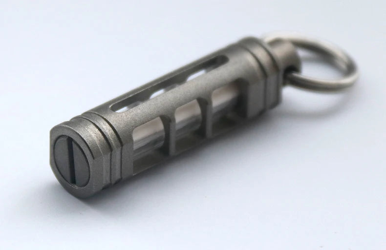 Titanium Tritium Lantern Keychain